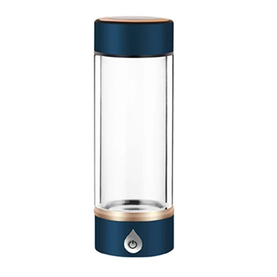 420 мл водородный корпус генератора SPE водород богатый воды Щелочной фильтр производитель портативный чашка воды Lonizer чистый Электролиз - Цвет: Blue