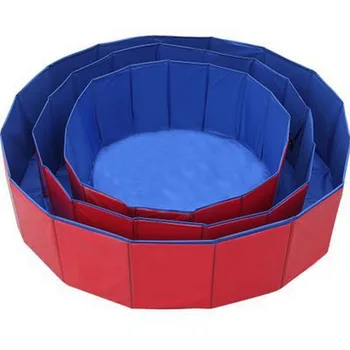 

Foldable pet dog bathtub medium and large dog dedicated swimming pool outdoor pet toy area