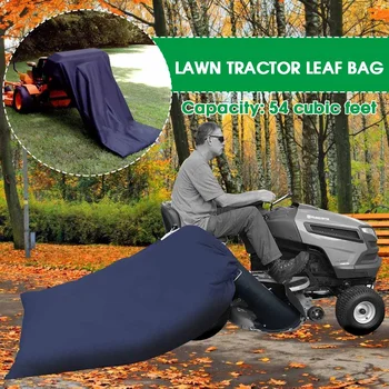 

Lawn Leaf Bag Garden Riding Lawn Mower Tractor Leaf Bags Grass Sweeper Rubbish Carrier Bag 54 Cubic Feet Outdoor Yard Waste Bin