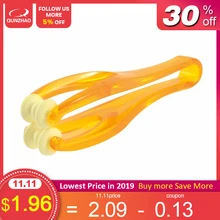 Ролики Пальчиковый Массажер для суставов сочленение рук в крови массажер для пальцев двойной ролик шарнир расслабляющий красота ногтей пластиковый массаж