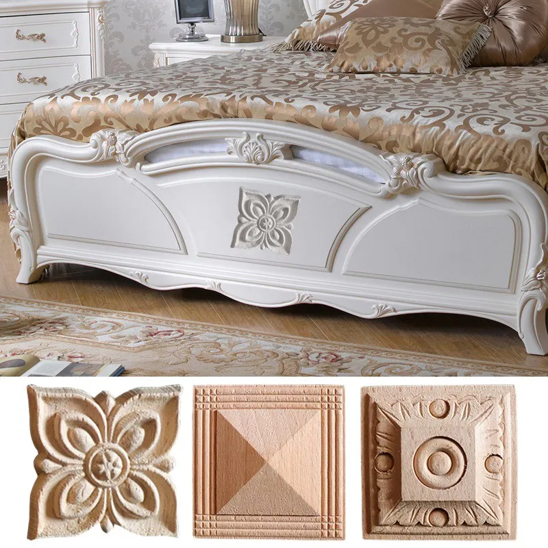 Sale-4pcs/набор уникальной мебели резьба по дереву декоративное Красивое Ремесло