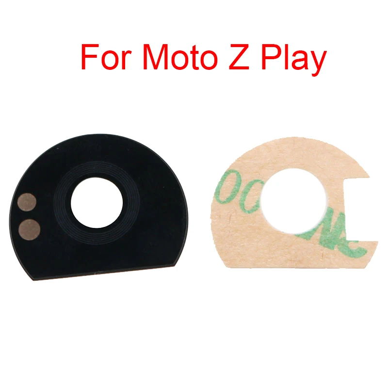 Задняя камера стеклянный объектив для MOTO Motorola Z PLAY Z2 FORCE PLAY Z3 Play объектив задней камеры крышка с липкая наклейка