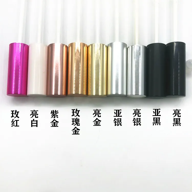 10-100pcs 10ML lipstick tubes DIY Round transparent lip tube Empty tubes professional makeup packaging materials wholesale