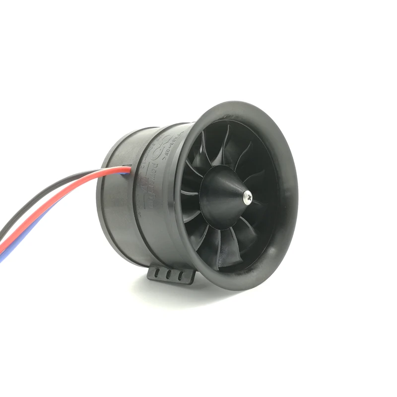 

EDF 90 mm 12 blade fan free type propeller tube set with motor for remote control aircraft model / drone accessories