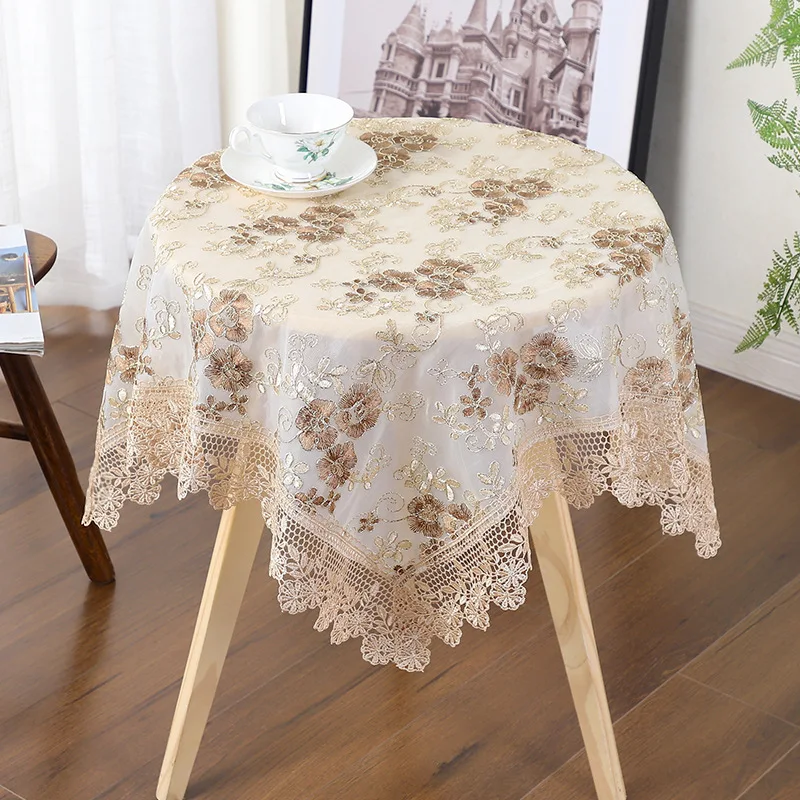 Lace Embroidery Table Cover - Image 2