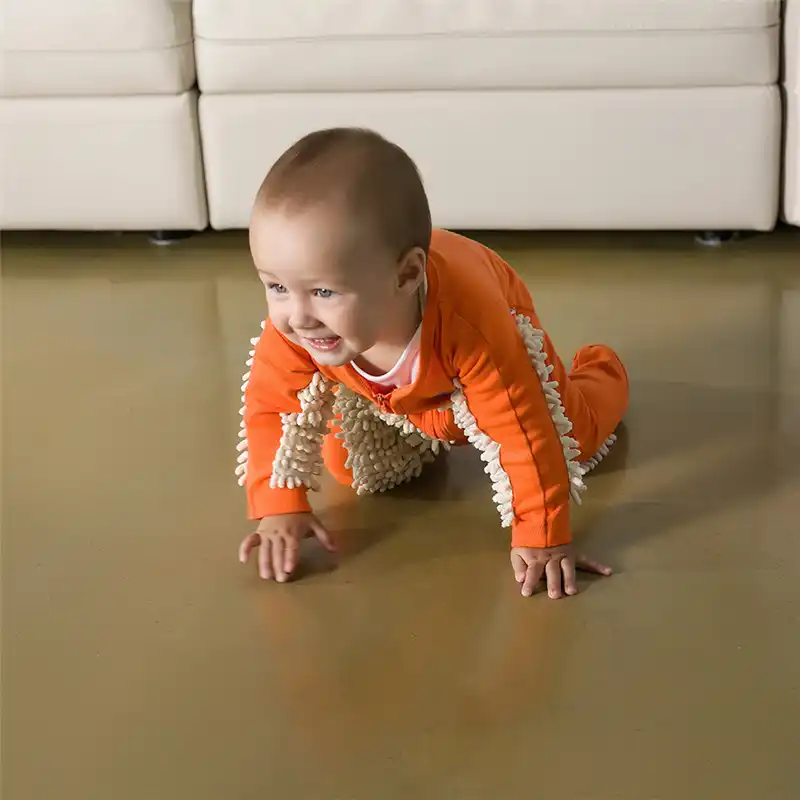 baby dust mop outfit