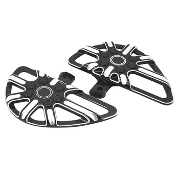 

New Motorcycle Floorboards Foot Pegs Footrest Pedals for XL 883 1200 X48