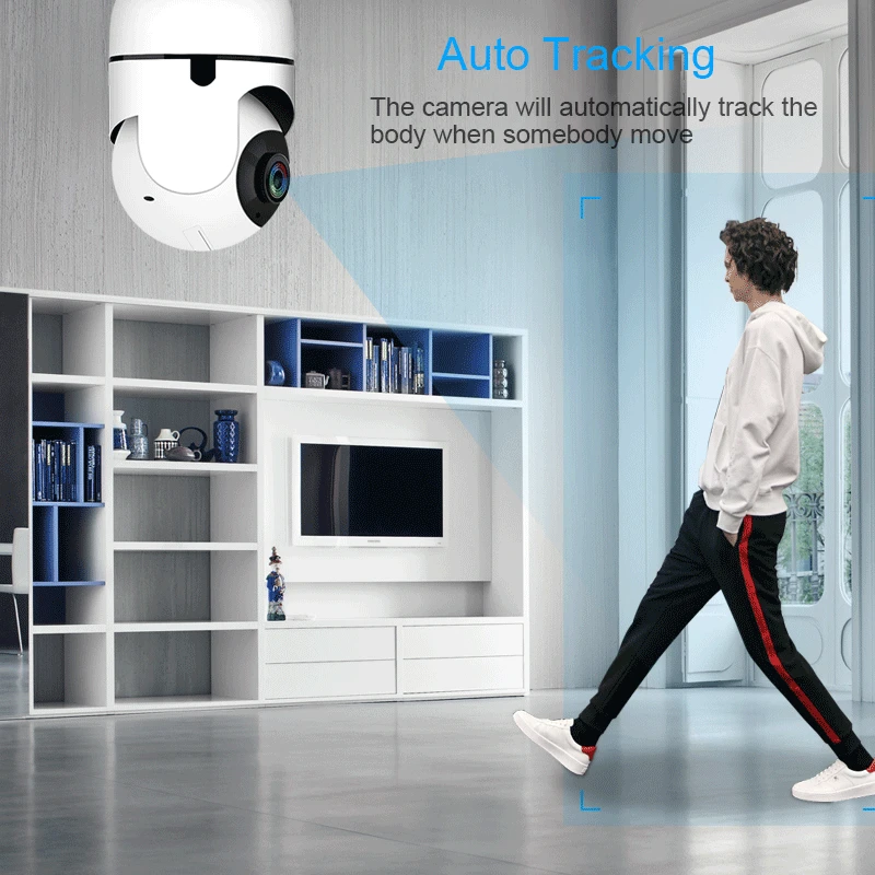 Smar HD 1080P Cloud Wireless IP Camera Intelligent Auto Tracking Of Human  Home Security Surveillance CCTV Network Wifi Camera|Surveillance Cameras| -  AliExpress