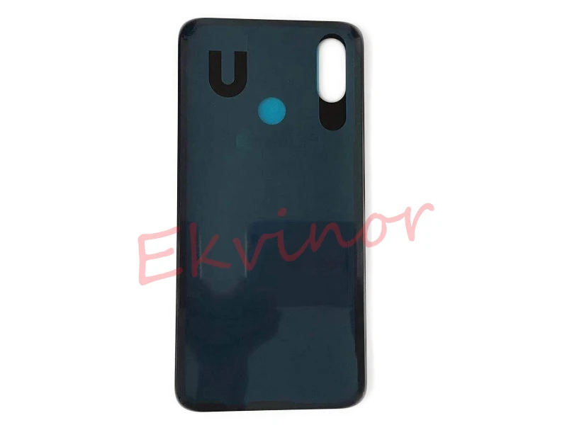 10 шт. 6,2" Крышка батарейного отсека для Xiao mi 8 mi 8 Задняя стеклянная задняя дверь Корпус Замена с клеем
