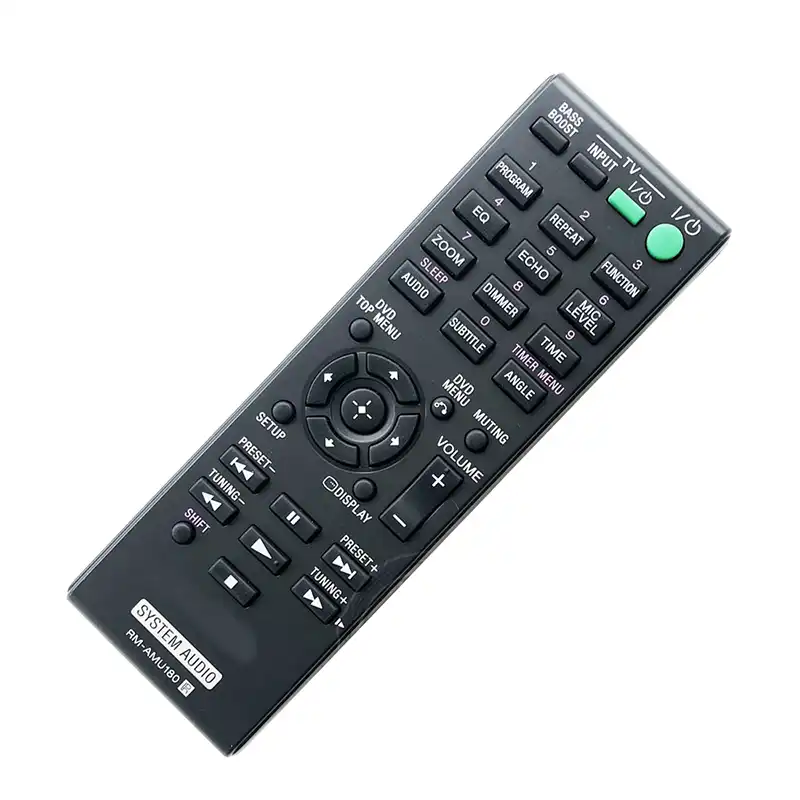 sony music system remote control
