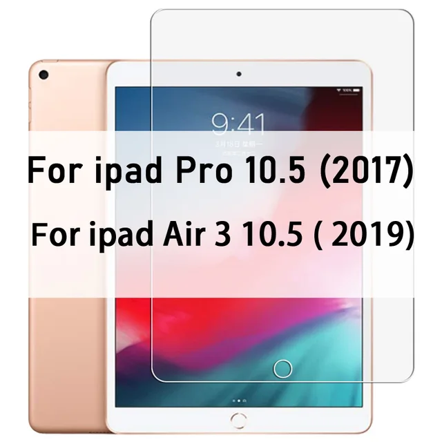 9H Tempered Glass For iPad 10.2 inch 2019 2.5D Full Cover Screen Protector For iPad Pro 11 Air 2 3 MiNi 5 4 3 2 2017 2018 Glass For ipad 10.5 inch