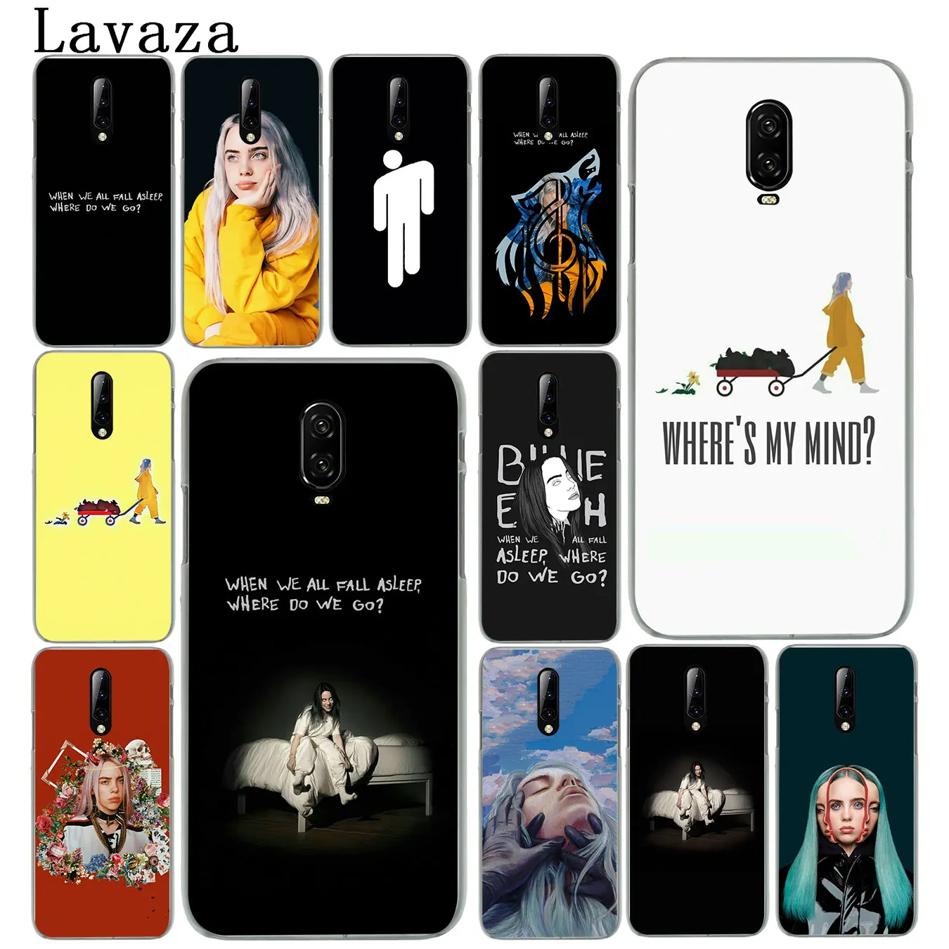 Lavaza Billie Eilish where do we go жесткий пластиковый чехол для телефона Oneplus 7 7T Pro 6 6T 5 5T Cover One