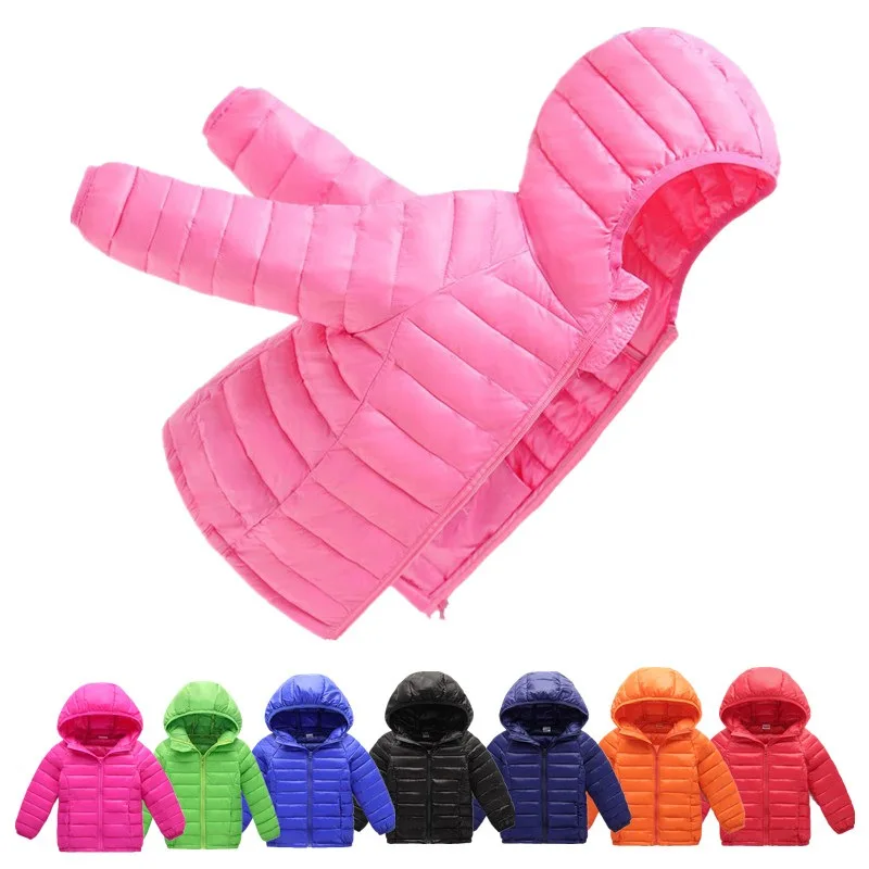 New Style Children down Jacket Cotton-padded Clothes Coat Men And Women Children Winter Cotton-padded Clothes Large Childre