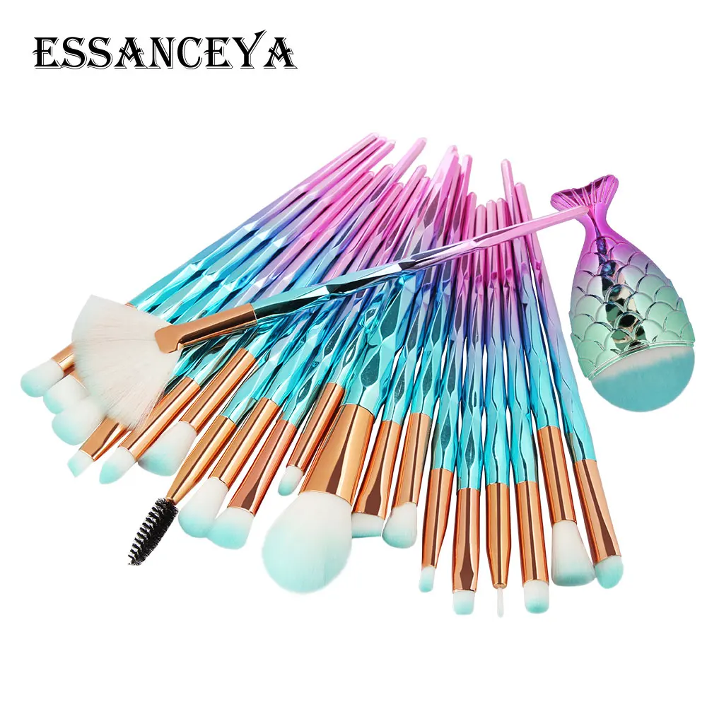 21PC-Brush-Series-Fish-Mermaid-Concealer-makeup-brushes-Kit-Rainbow-Handle-Make-up-Cosmetics-Eyeshadow-Foundation-(1)