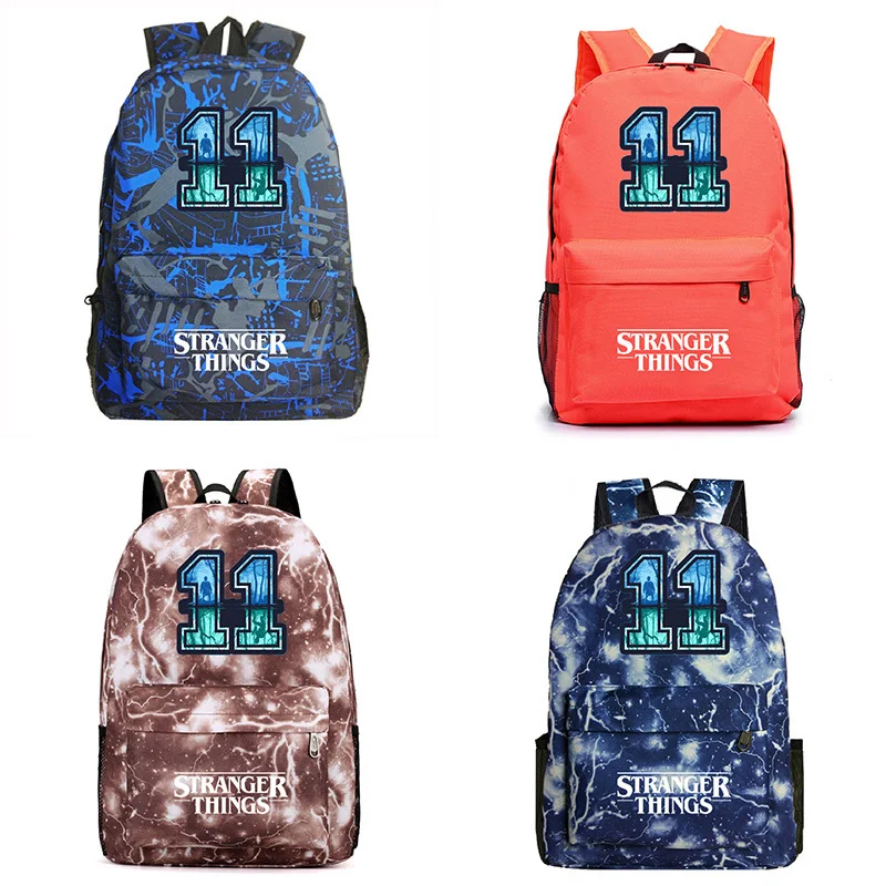 Sac a Dos plecak Back To School сумки рюкзак для девочек-подростков для детей по мотивам мультфильмов Mochila Hombre очень странные дела 3zl по индивидуальному заказу рюкзаку