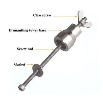 

Bike Base Sleeve Slip Remover Repair Tool Stainless Steel Disassembly Bicycle Hub Bearing Easy Operate Flywheel