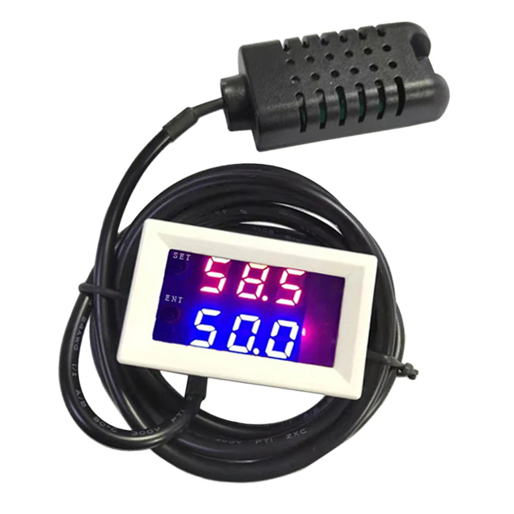 1 Pc Digital Diaplay Humidity Controller Regulator Sensor Hygrometer Switch