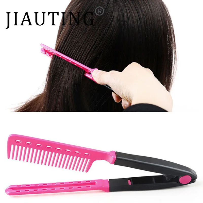 

JIAUTING Hairbrush Hair straightener Women Wet Comb Hair Brush Hair Scalp Massage Curly Detangle Hair Brush Women Styling Tools
