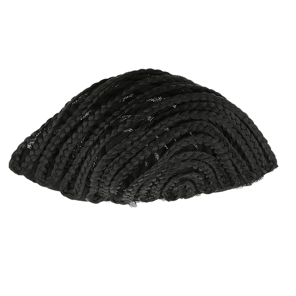 1pcs Cornrow Braiding Wig Cap Adjustable Strap Wig Cap Black for Making Wigs Spandex Net Elastic Dome cap Mesh Lace