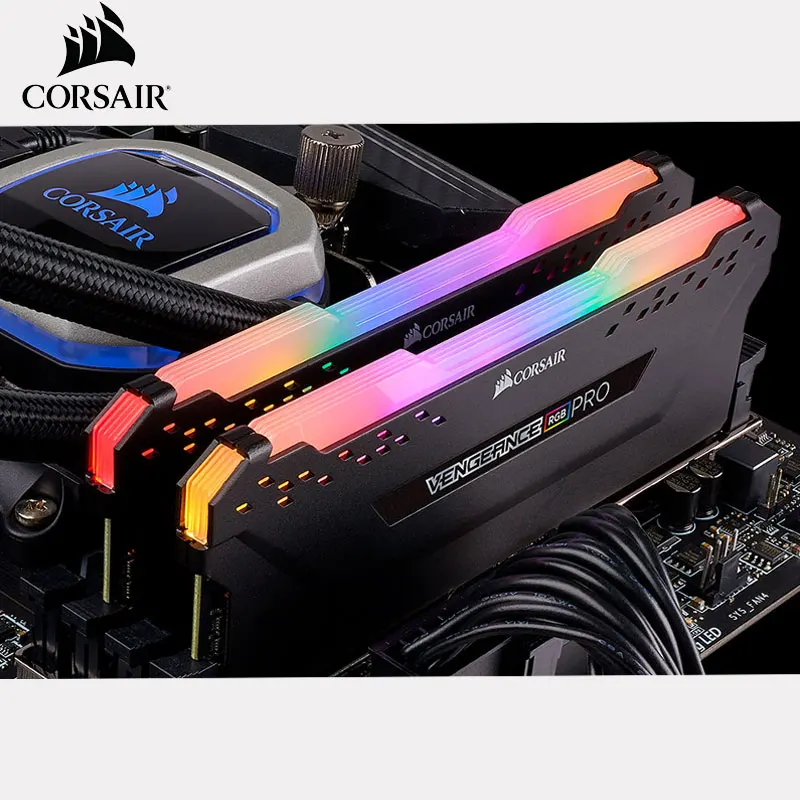 Оперативная память CORSAIR ddr4 pc4 16 ГБ 32 3000 МГц RGB PRO DIMM для настольных ПК с поддержкой