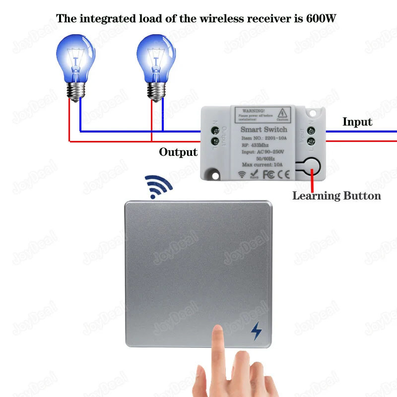 parede home inteligente controle lampada sem 02