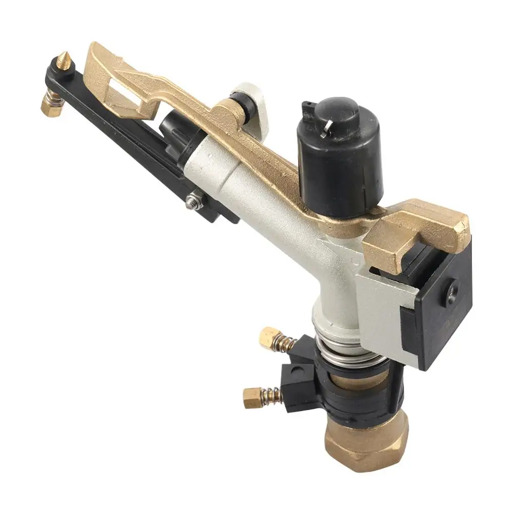 G1" Female Thread Big Covering Range Sprinklers Agriculture Farm Garden Irrigation Watering Rain Gun Metal Lawn Park Sprinkler garden sprinkler irrigation sprinklers garden irrigation nozzle drip irrigation sprinklers garden sprayer nozzles