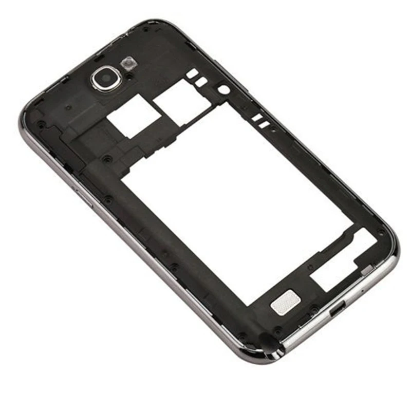 Middle Frame For Samsung Galaxy Note 2 3 4 N7100 N7102 N9005 N910F Back Chassis Plate Bezel Housing Replacement | Мобильные телефоны