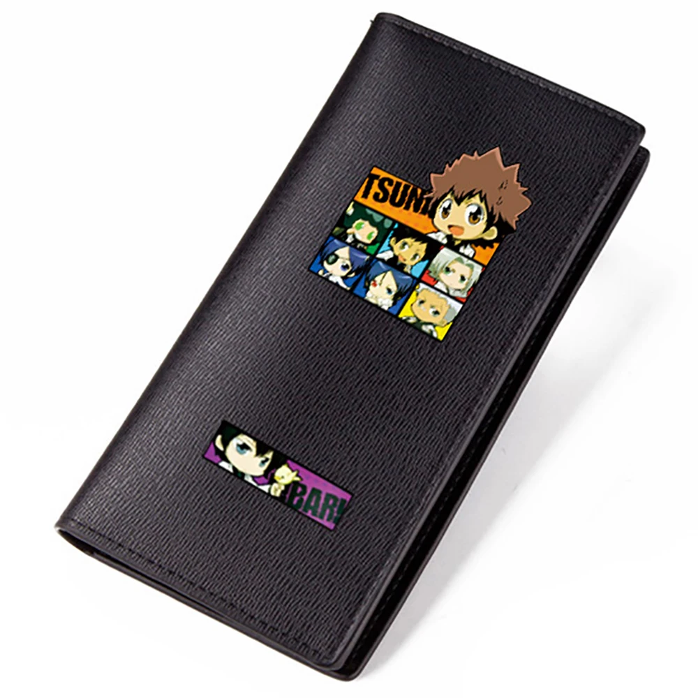MeanCat средняя школа бумажник для студента Аниме Стиль Reborn Jump Sawada Tsunayoshi домашний бумажник
