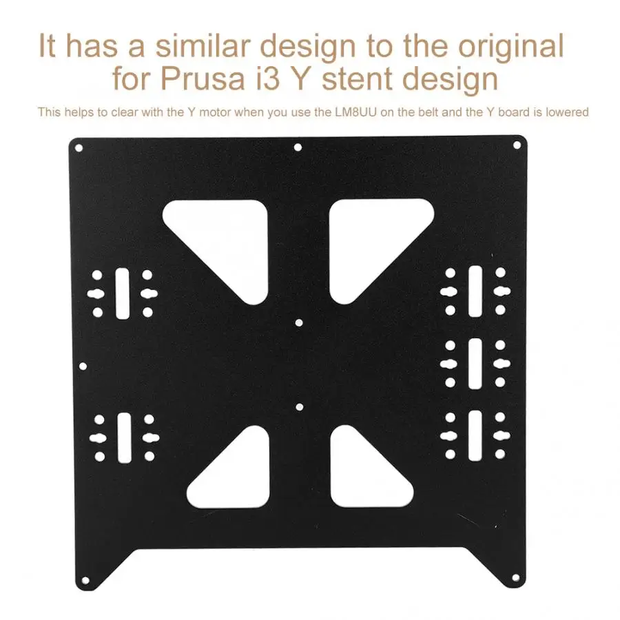 SC8UU P8 раздвижной блок+ алюминиевая y-рамка анодированная пластина 3 мм для Prusa I3 RepRap 3d принтер