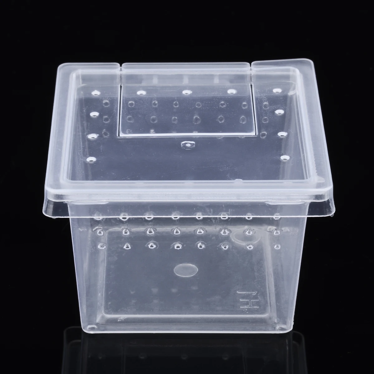Пластиковые рептилии гостиная коробка прозрачный Террариум для рептилий среды обитания паук змея транспорт разведение кормления чехол