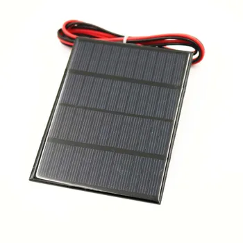 

12V 1.5W with 100cm extend wire cable Solar Panel Polycrystalline Silicon DIY Battery Charger Module Mini Solar Cell wire toy