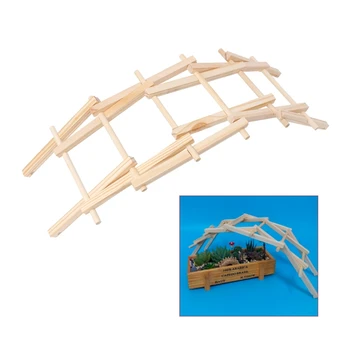 

Da Vinci Bridge Pathfinders Wood Construction Model Kit Building Blocks Kids Toy