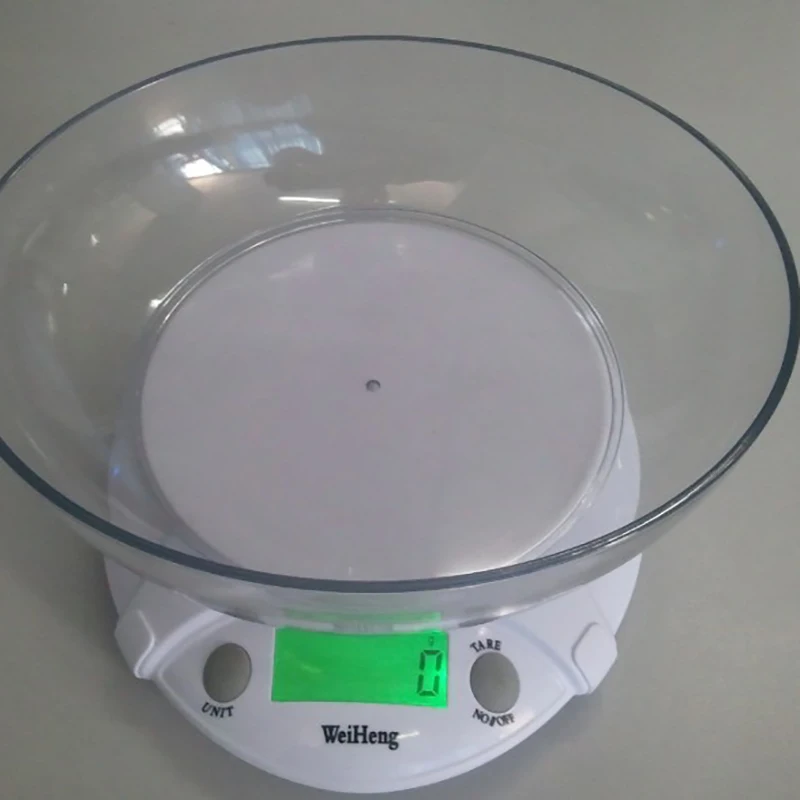 7kg backlight bowl Urijk Портативный 7 кг/1 г 3 кг/0,5 г ЖК цифровые весы портативные электронные весы подсветка дисплей измерительный Вес Кухонные весы - Цвет: 7kg backlight bowl