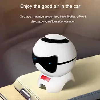 

2020 New Dog Anion Car Air Purifier Humidifier For Car Home Desktop Aromatherapy USB Charging Auto Mist Air Freshener