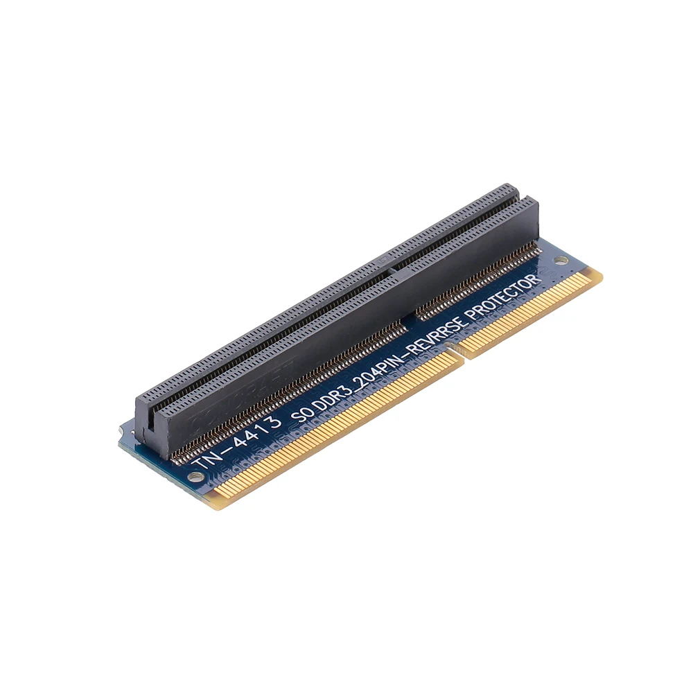 SO DDR3 204PIN Тестовая карта-адаптер для защиты памяти Вертикальная обратная TN-4413 карта-адаптер для ноутбука