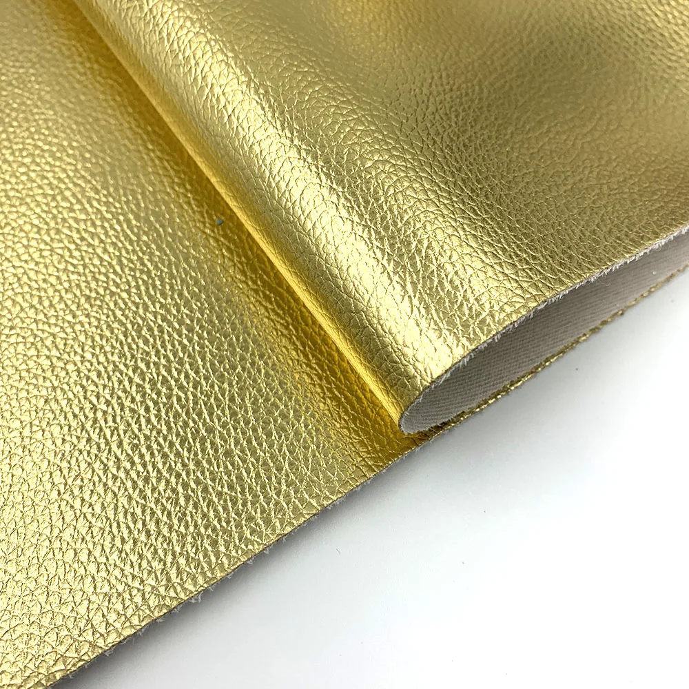 Litchi Print Leather Fabric Roll - Waterproof Synthetic Sheet for DIY Crafts and Sewing Projects