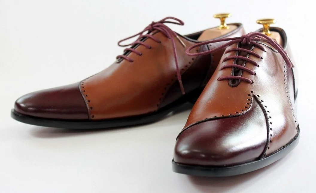 Men Pu Leather Shoes Lace Up Casual Shoes Dress Shoes Brogue Shoes Spring Ankle Boots Vintage Classic Male Casual YK048