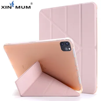 

For iPad Pro 12.9 Case 2020 with Pencil Holder Shockproof Cover for iPad 12.9 4th Stand Funda for iPad Pro 12 9 Case 2020 2018