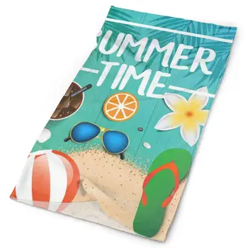 

Headband Ocean Sea Beach Tropical World Floral Flowers Outdoor Scarf Mask Neck Gaiter Head Wrap Sweatband Sports Headwear
