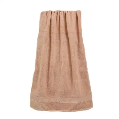 Khaki 140x70cm Однотонное мягкое быстросохнущее Впитывающее Одеяло Унисекс для ванной комнаты, красивое банное полотенце - Цвет: Khaki 140x70cm