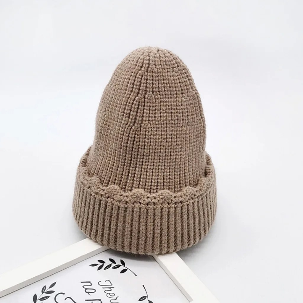 Nieuwe Aankomst Baby Meisje Jongen, зимняя детская Шапка-бини, Шапка-бини Haak Elasticiteit, вязаная теплая шапка Hoeden Kinderen A2