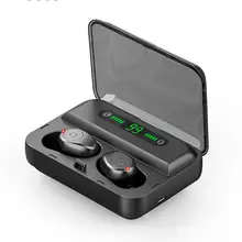 Наушники 5,0 настоящие стерео беспроводные Bluetooth наушники спортивные водонепроницаемые качественные наушники с микрофоном HIFI гарнитура для телефона