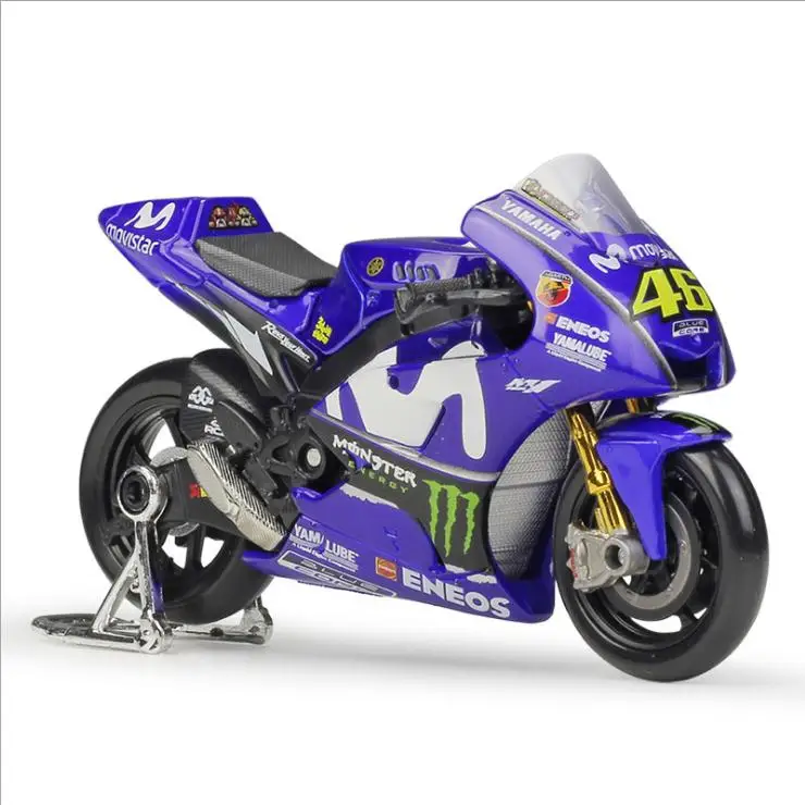 Maisto/1:18 Масштаб/Литье под давлением модель мотоциклетная игрушка/ YAMAHA Заводская гоночная команда модель/элегантный подарочный или игрушка/Collection/малыш