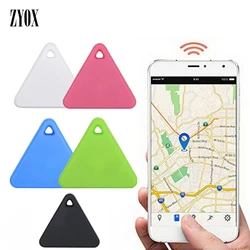 Mini Triangle Bluetooth Smart Tag For Mobile Phone Pet Key Wallet Finder GPS Locatora Anti-lost Waterproof Alarm Tracking Device