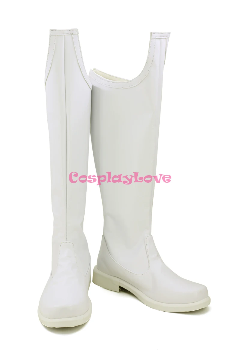 My Hero Academia Boku no Hero Academia Mirio Togata White Cosplay Shoes Boots Custom Made CosplayLove (5)