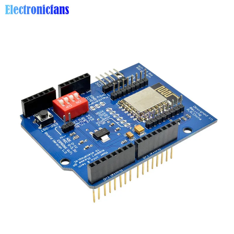 ESP8266 ESP-12E UART wifi беспроводной Щит макетная плата для Arduino UNO R3 схемы модули плат один