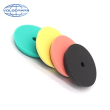 Полировальные накладки для автомобиля, 7 дюймов, полировальные накладки с 6 дюймовыми крючками и петлями, губка для депиляции деталей, полировальная машина, полировальная машина