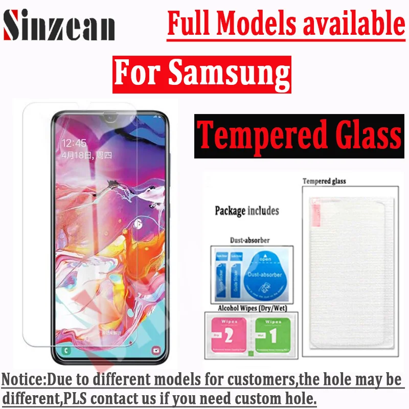 200 шт для Samsung A10/A20/A30/A40/A50/A90/A6/A8 Plus 2018/A750 закаленное стекло Galaxy A серии защита экрана