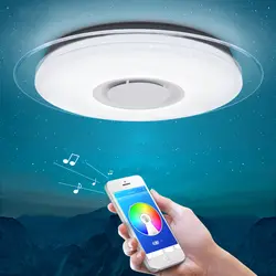 Умный светодиодный потолочный светильник RGB с регулируемой яркостью 25 Вт 36 Вт 52 Вт приложение управление Bluetooth и музыка современный