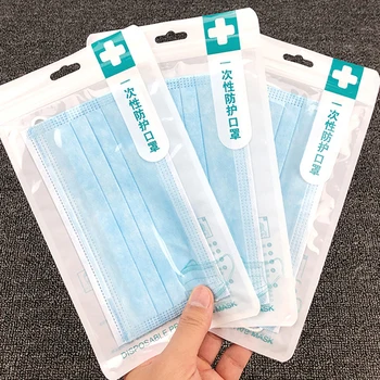 

100pcs Disposable Universal Packaging Bag Multi-purpose Self-sealing Zipper Bag Household Waterproof And Sealed Bag